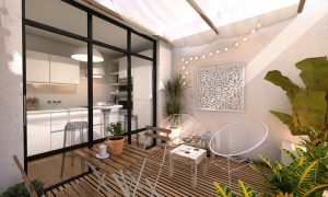 Elegant dining room Croydon